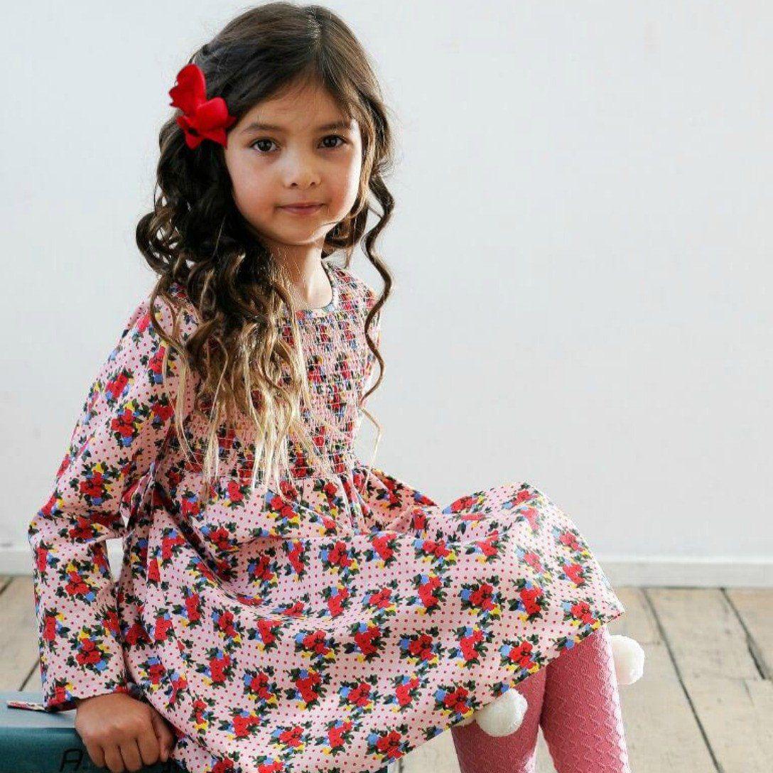 Winter Wildflowers Photo Shoot  - Alex Design Notes | Oobi Girls Kid Fashion