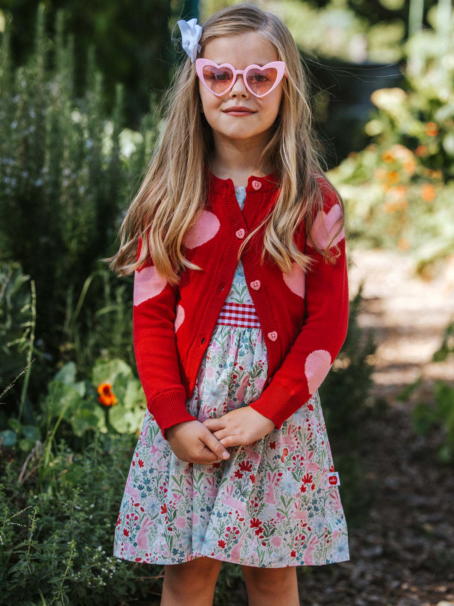 Hearts cardigan