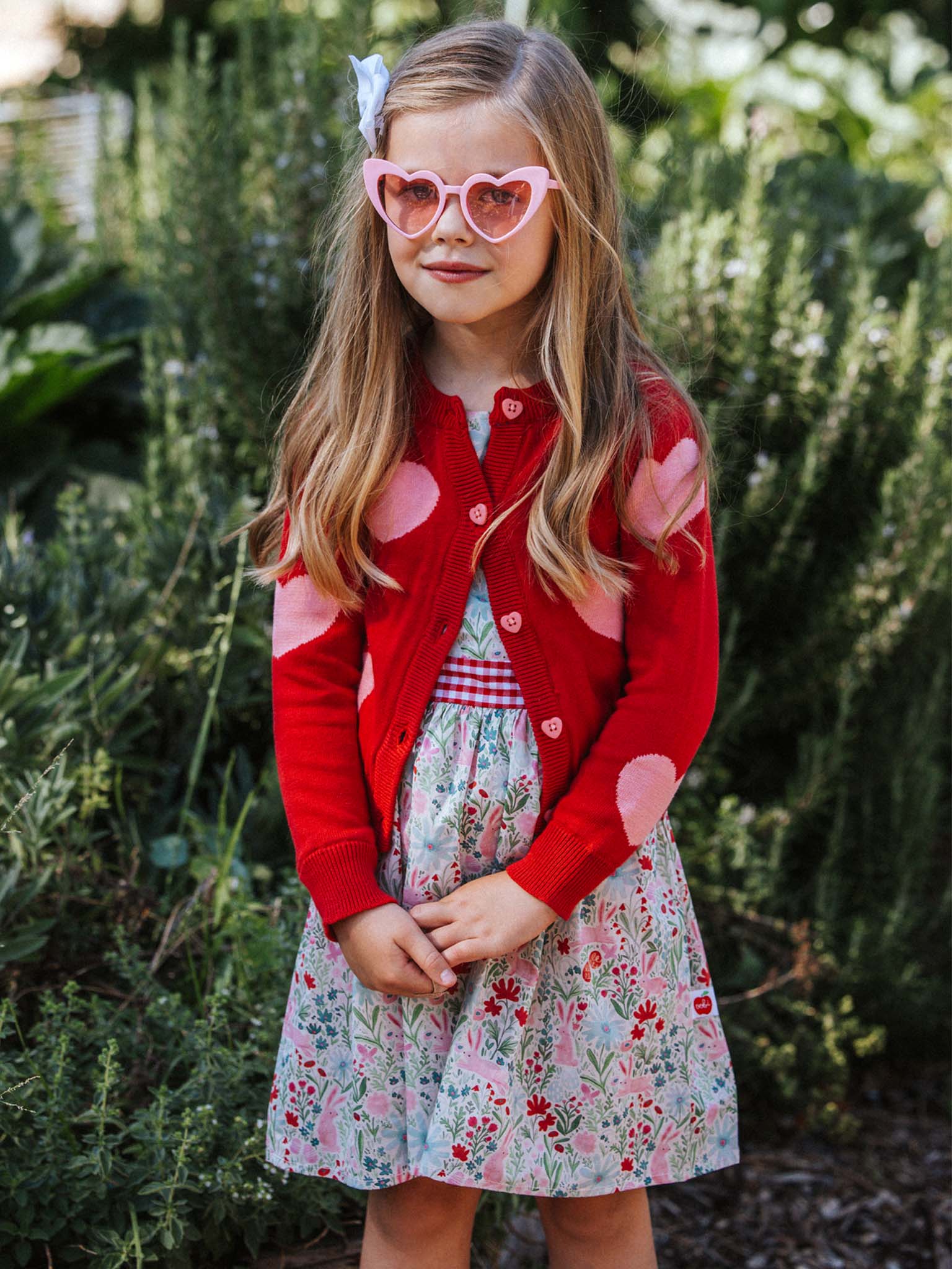 Hearts cardigan