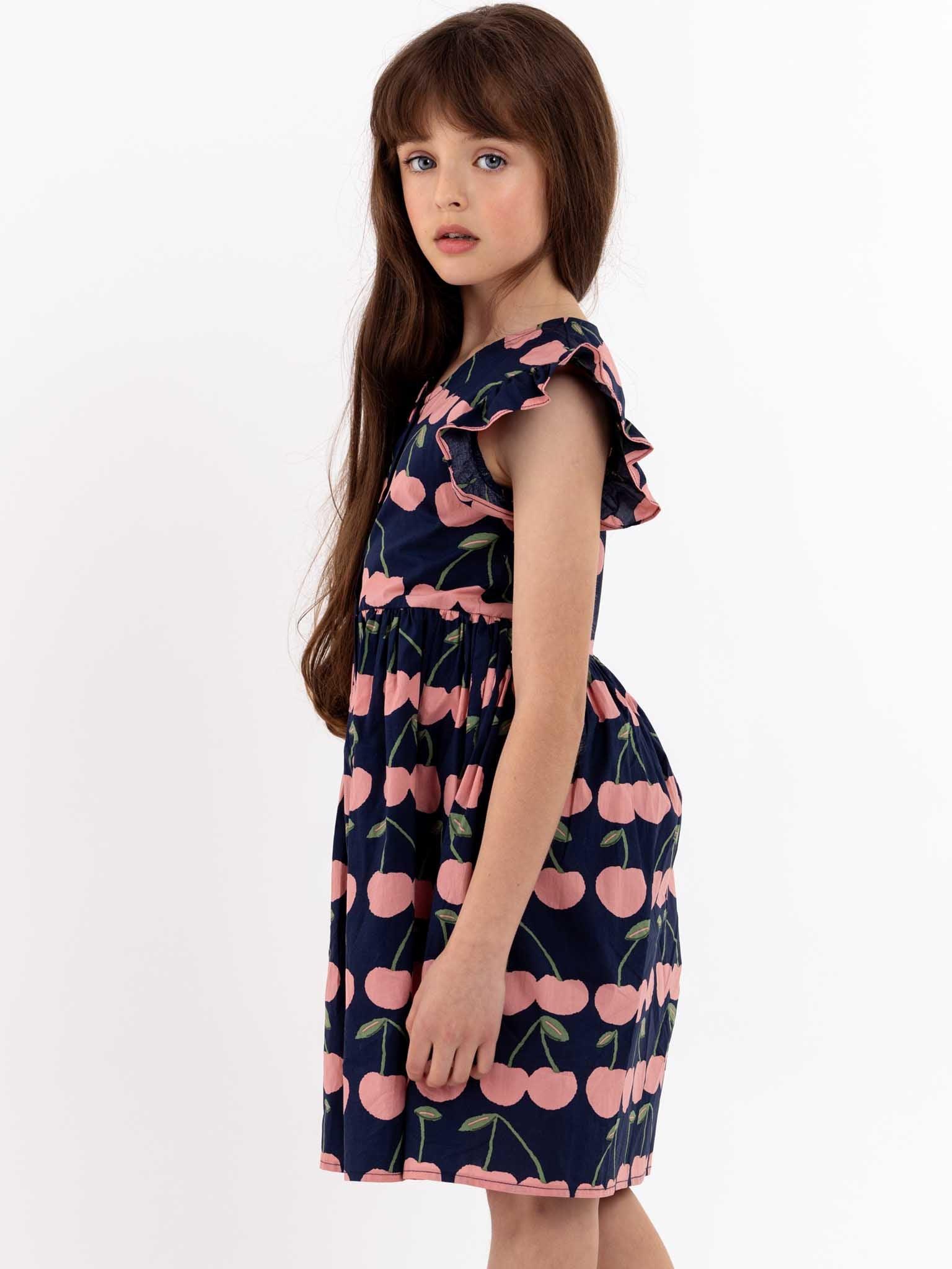 Navy Cherry Madison dress collection featuring Navy Cherry girls dresses - COMING 1ST WEEK OCTOBER.