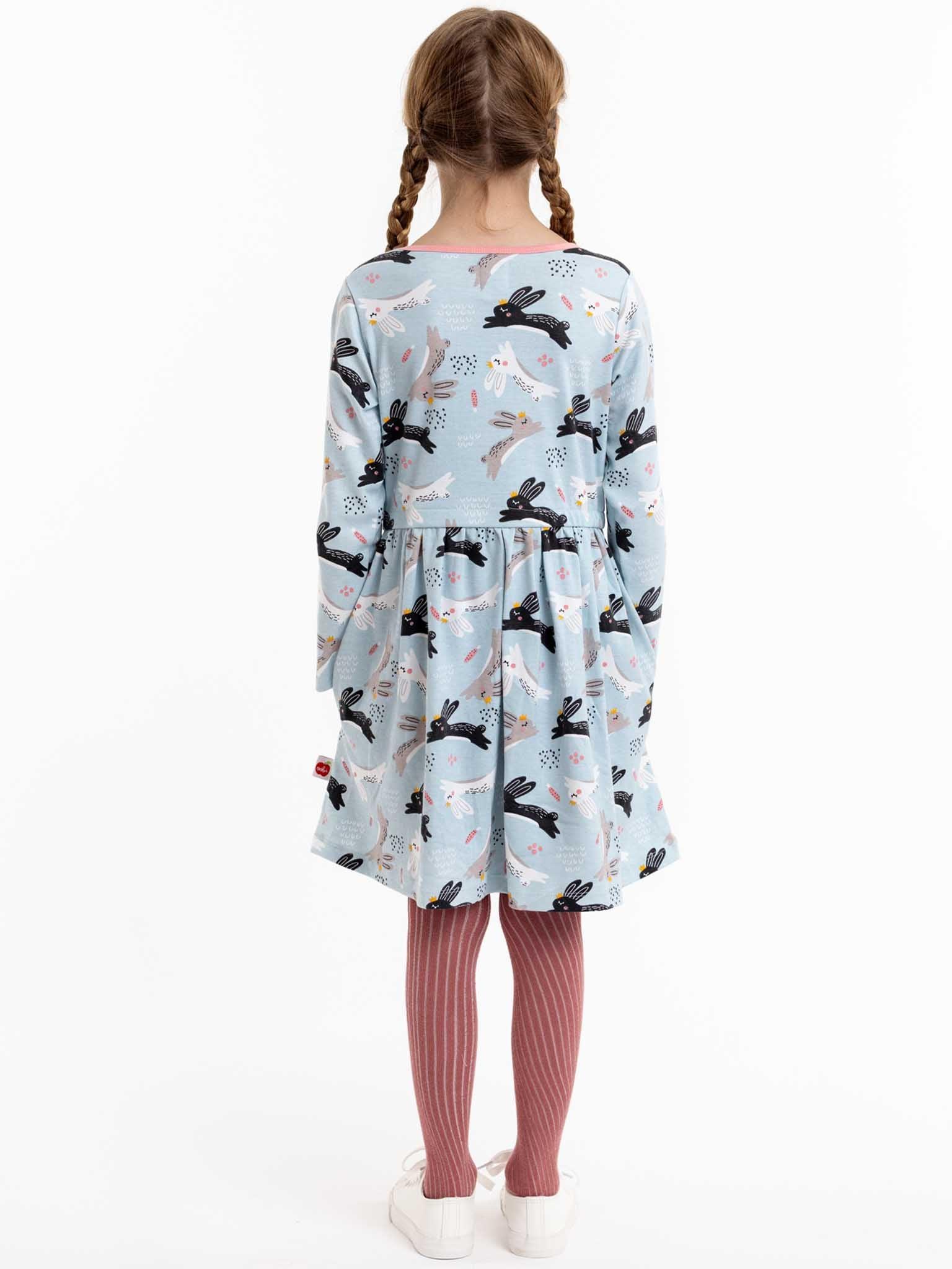 Blue rabbit dress