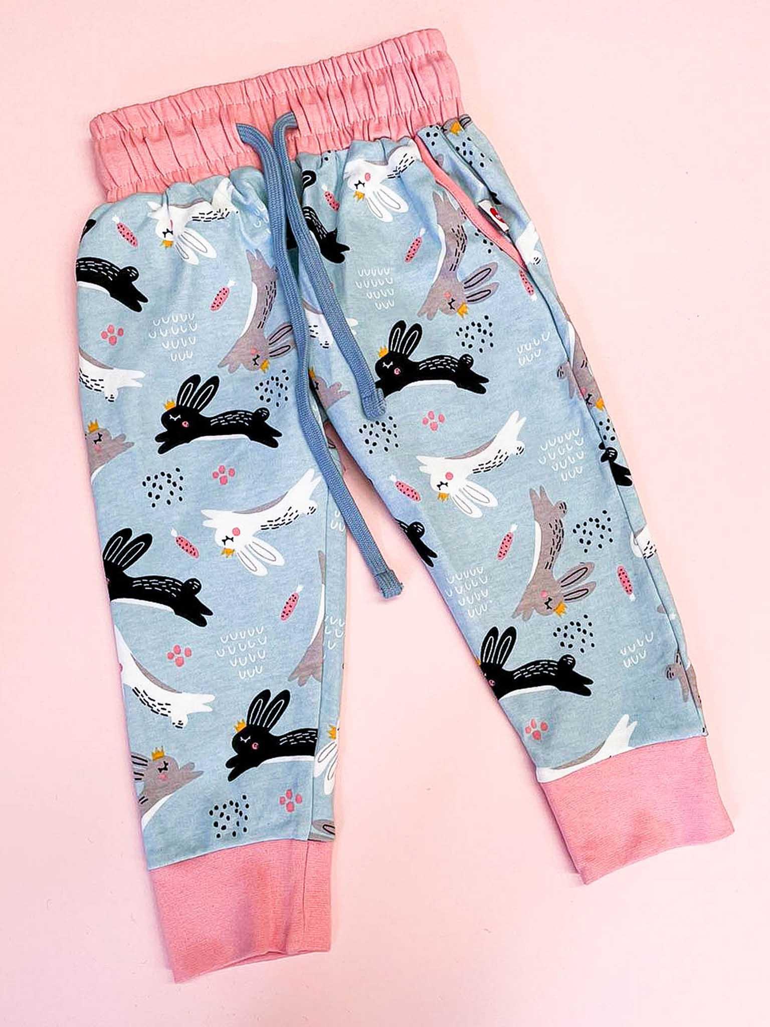 Charlie Bunny Print Pants - Oobi