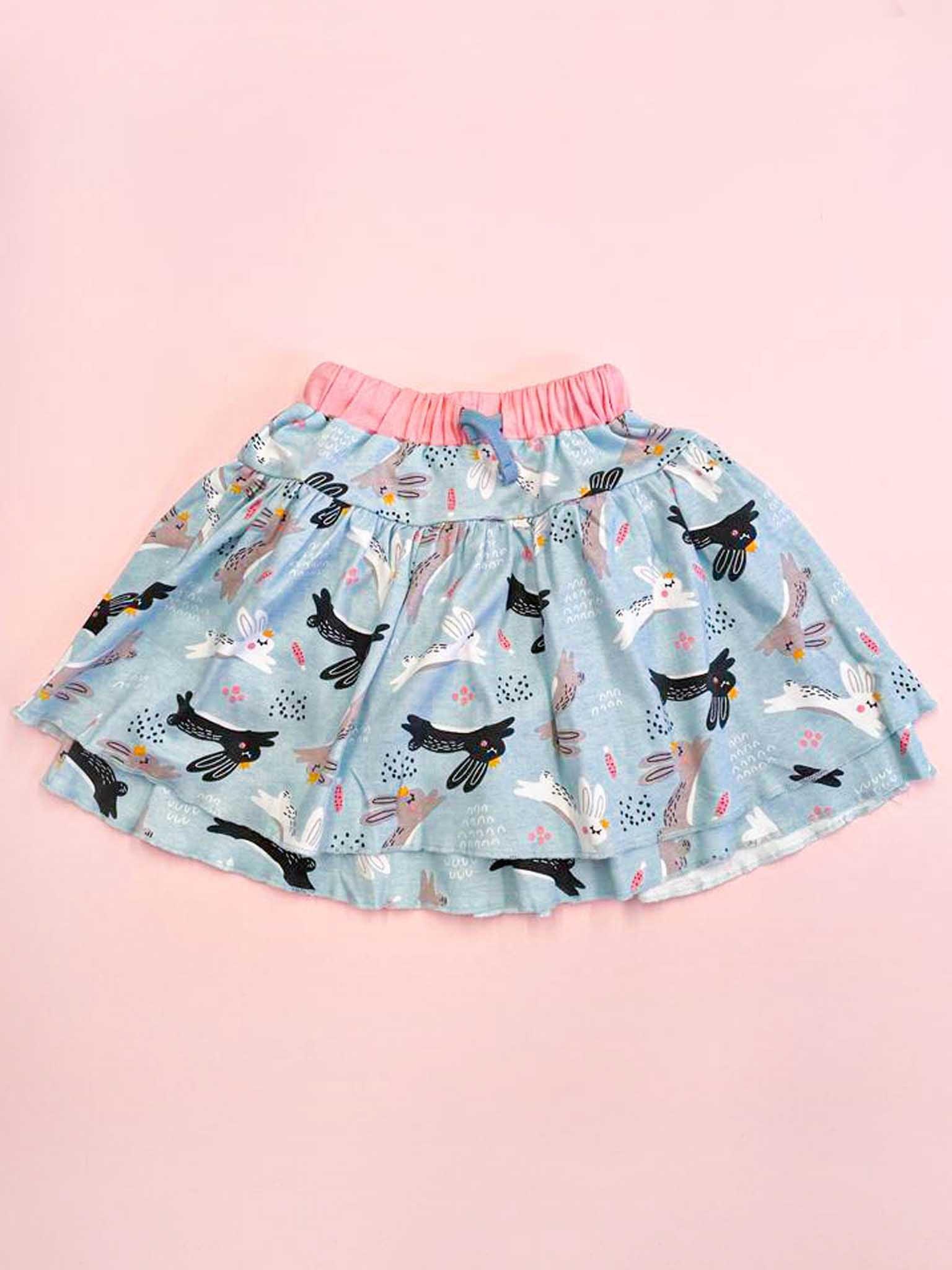 Karla Jersey Bunny Skirt - Oobi