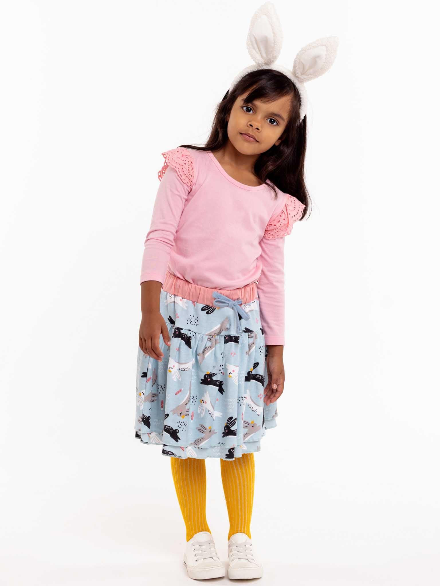 Karla Jersey Bunny Skirt - Oobi