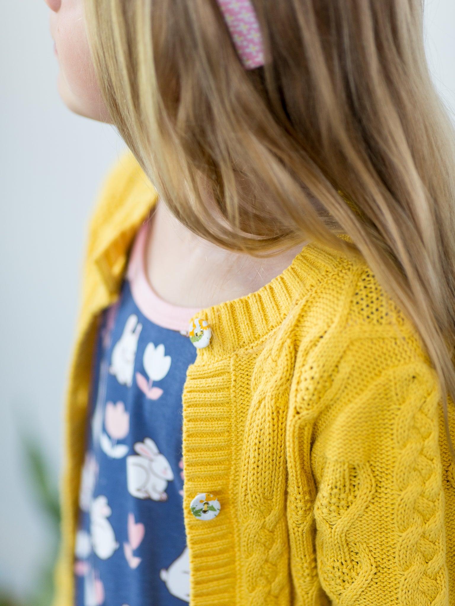 Willow Sunshine Cotton Cardigan - Oobi